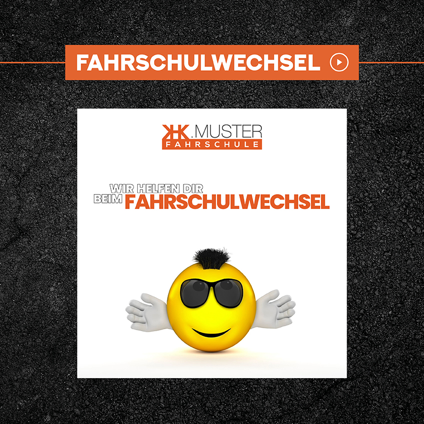 Animation Fahrschulwechsel