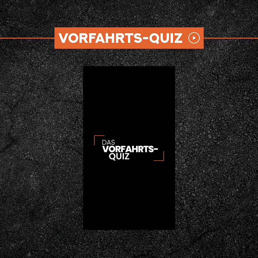 Animation Vorfahrts-Quiz