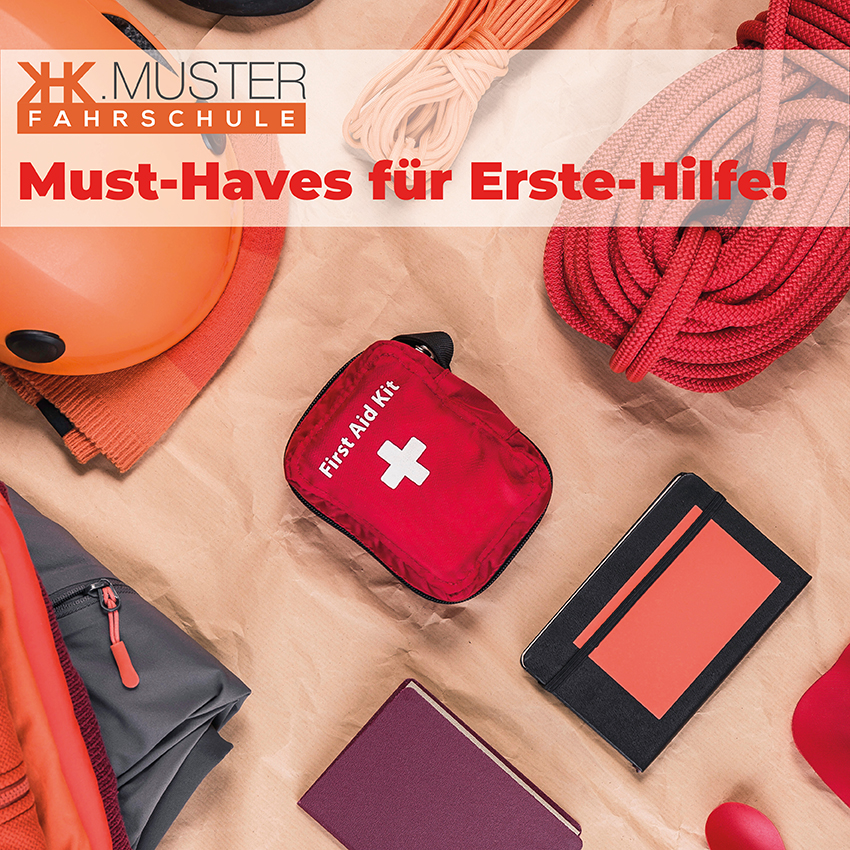 Must-Haves für Erste-Hilfe