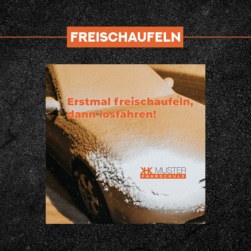 Freischaufeln und Durchstarten