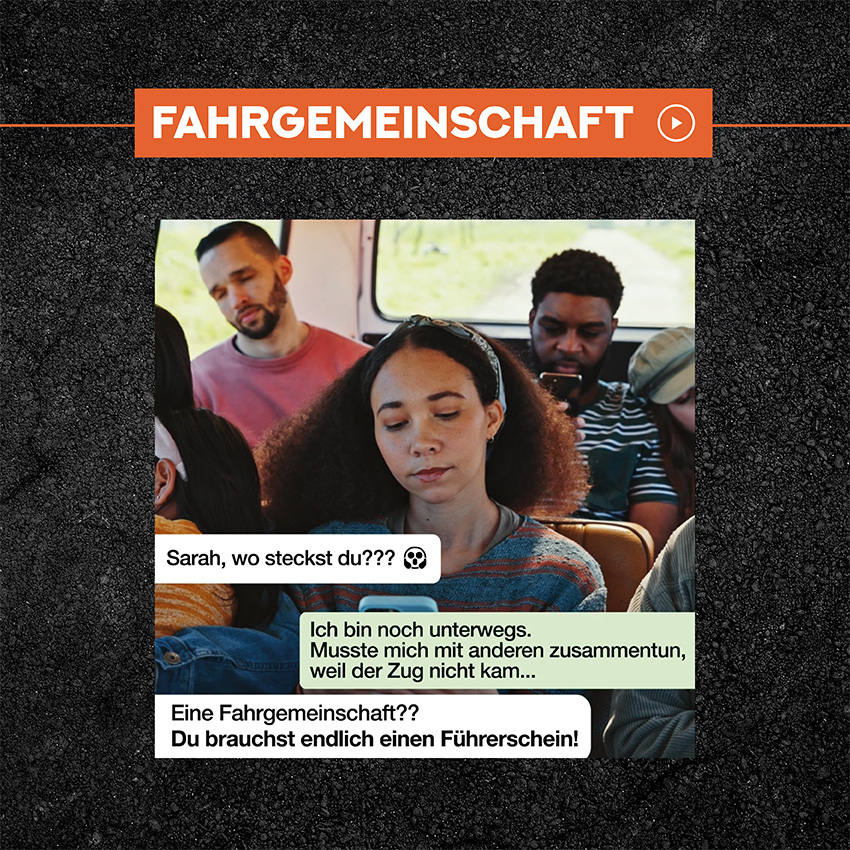 Animation Fahrgemeinschaft